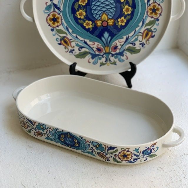 Блюдо для духовки Izmir 38 см ВиллеройБох 1973 г.