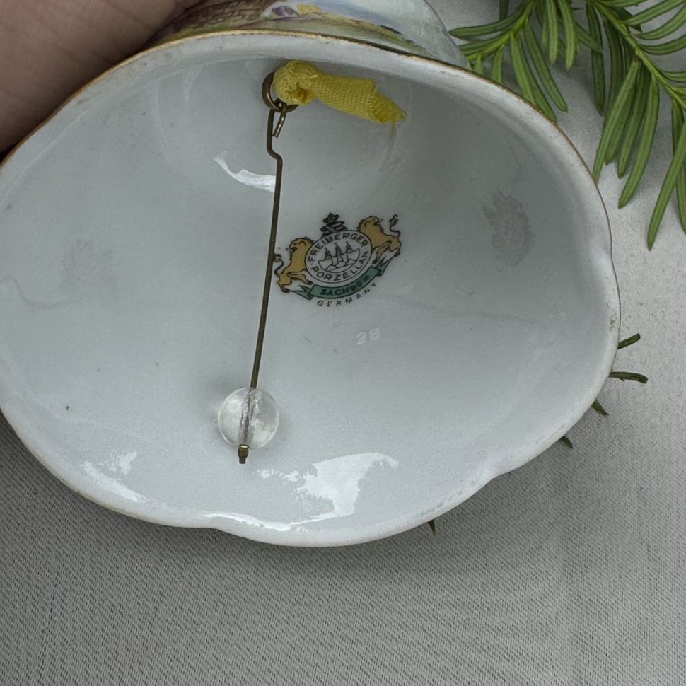 Колокольчик пасхальный фарфор Германия