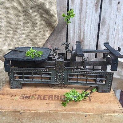 Весы чугунные рыночные тяжелые