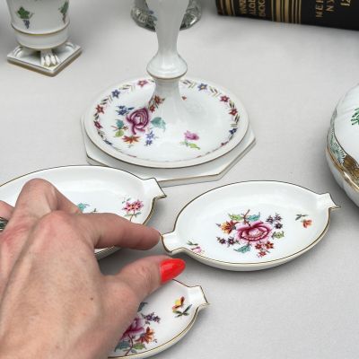 Пепельница Herend Victoria pattern 12 см фарфор Венгрия 
