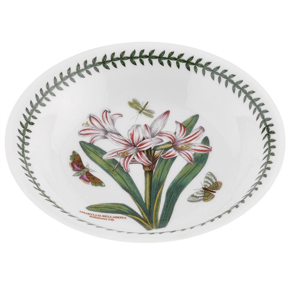 Тарелка глубокая 22 см Portmeirion Botanica Garden Amaryllis Belladona 