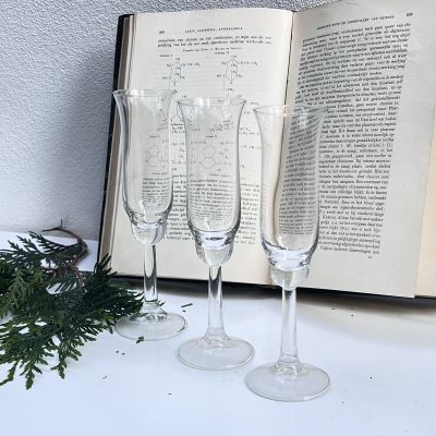 Бокал флют 110 мл хрустальное стекло