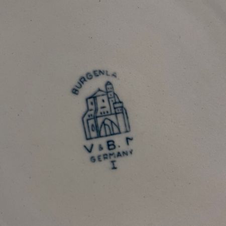 Тарелка ВиллеройБох Burgenland синий 25 см фарфор Германия