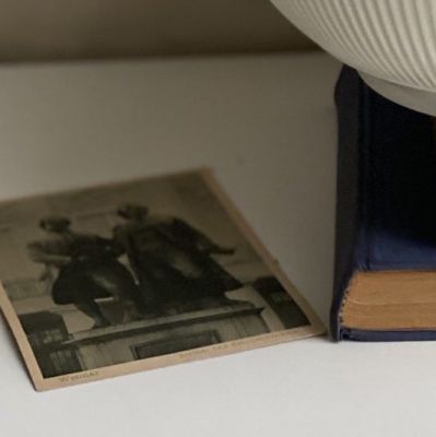 Открытка Веймар Памятник Гете и Шиллеру 9 х14 см