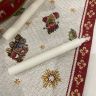 Свеча для мобиля 10 см белая