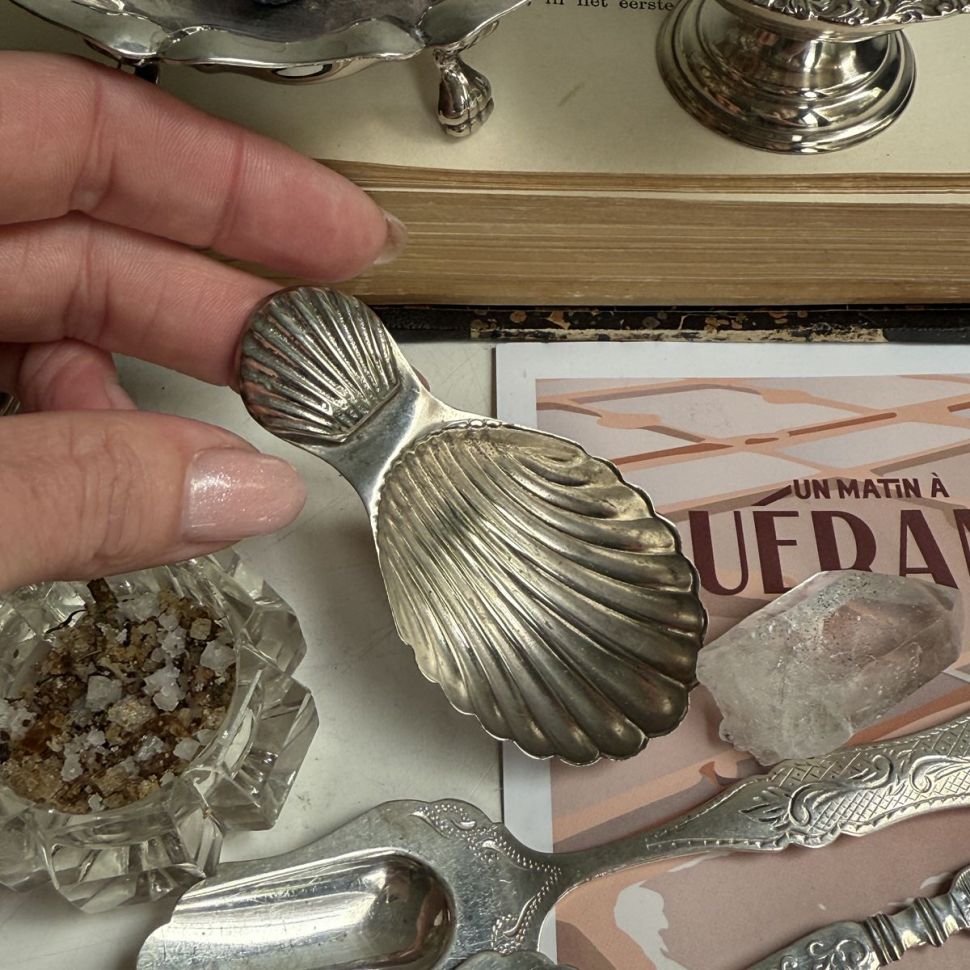 Ложка амюз-буш 8 см мельхиор