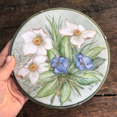 Панно керамика Швеция Цветы