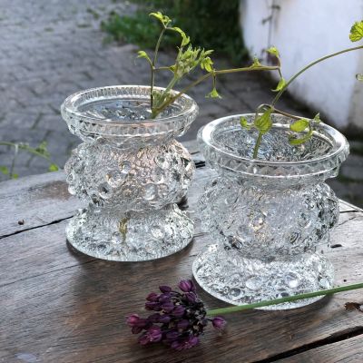 Подсвечник ваза 7 см хрусталь Швеция