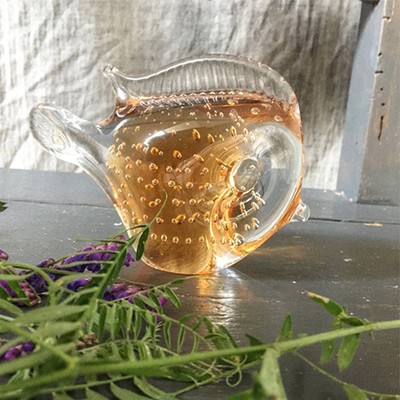 Статуэтка Рыбка золотая ручная работа