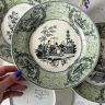 Тарелка Porcelaine Opaque Играющие дети 21 см Франция 1834 г