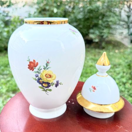 Ваза чайница Ludwig Kamenz / Sa. 28 см фарфор Германия
