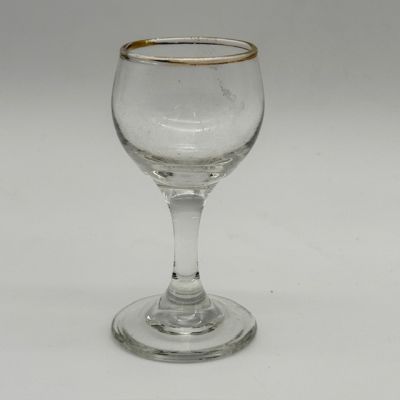 Рюмка Муха 30 мл хрусталь золочение