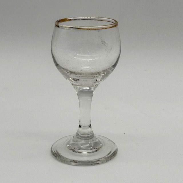 Рюмка Муха 30 мл хрусталь золочение