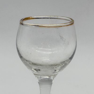 Рюмка Муха 30 мл хрусталь золочение