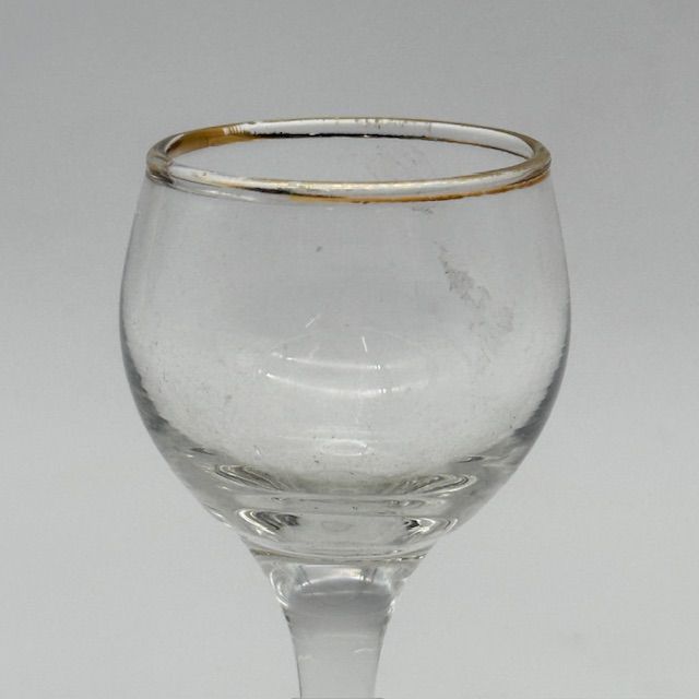 Рюмка Муха 30 мл хрусталь золочение