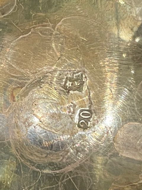 Кофейник 1,3 л серебрение дерево Франция