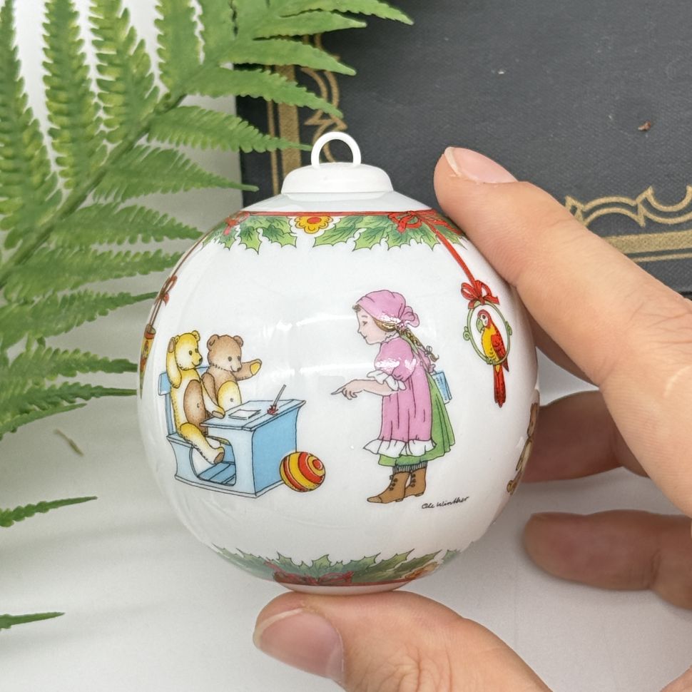 Подвес Шар рождественский 1997 Hutschenreuther Германия