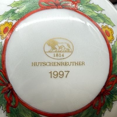 Подвес Шар рождественский 1997 Hutschenreuther Германия