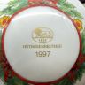 Подвес Шар рождественский 1997 Hutschenreuther Германия