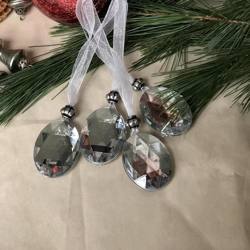 Подвес новогодний, набор 4 шт.