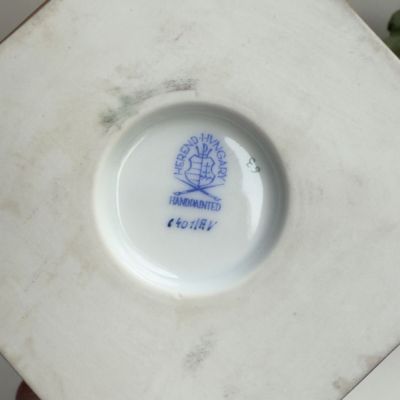 Ваза на львиных лапах Herend Apponyi Chinese Bouquet  20 см Венгрия