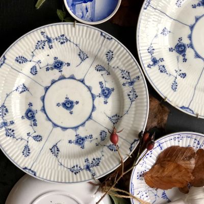 Тарелка Royal Copenhagen Danish Blue Швеция 22 см