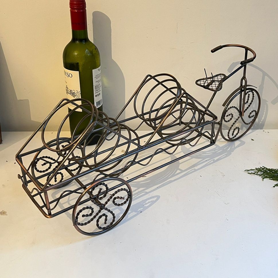 Подставка для бутылок Велосипед 55 см