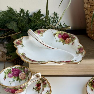 Менажница Royal Albert Old Country Rose 20 см Англия
