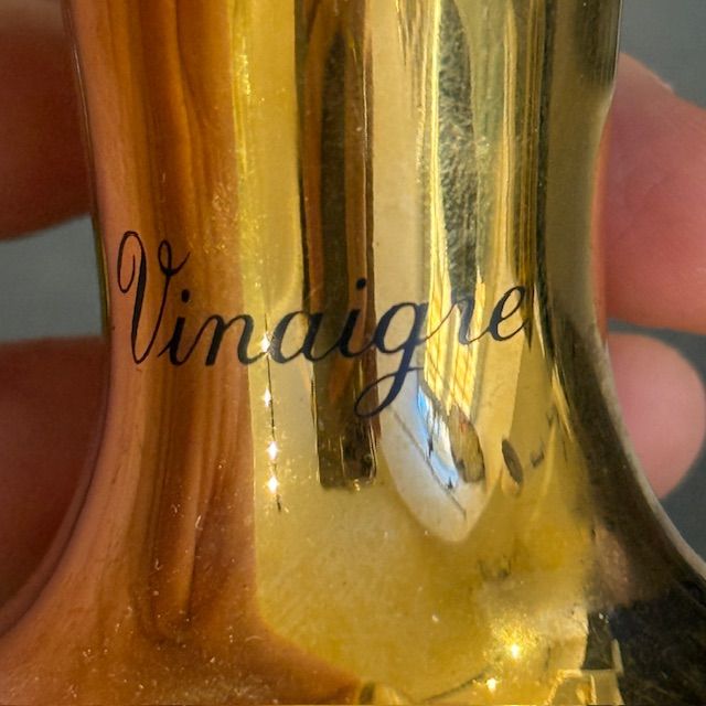 Бутылка для масла уксуса Porcelaine de Paris Франция набор 2 предмета