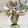 Статуэтка Beatrix Potter Benjamin ate a lettuce leaf Royal Albert Англия 1992 г.