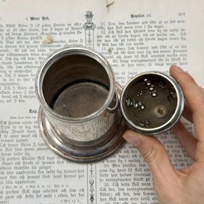 Сифтер 19 см мельхиор серебрение Англия