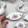 Пепельница Herend Victoria pattern 14 см фарфор Венгрия