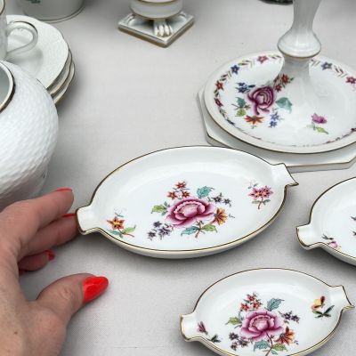 Пепельница Herend Victoria pattern 14 см фарфор Венгрия