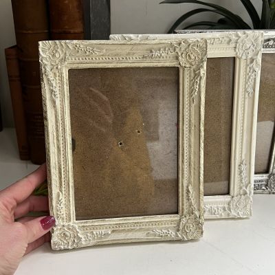 Рамка для фото 17х22 см дерево гипс 