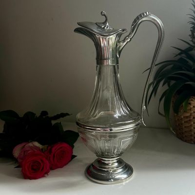 Кувшин для вина Etains Dumanoir 0,9 л Франция хрусталь олово