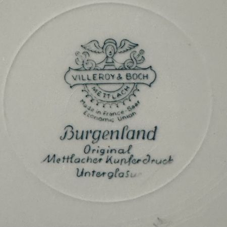 Тарелка ВиллеройБох Burgenland синий 25 см Германия