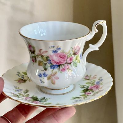 Чайная пара 140 мл Розы Royal Albert Англия