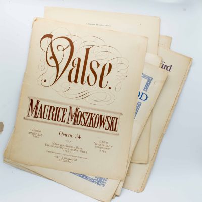 Ноты Maurice Moszkowski 36 листов