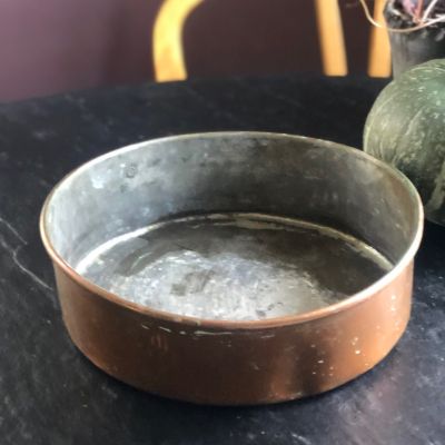 Форма для выпечки 25 см с подвесом медь