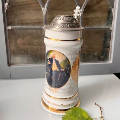 Кружка пивная юбилейная 800 мл фарфор Германия