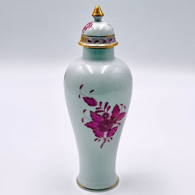 Ваза с крышкой Herend Apponyi Chinese Bouquet 23 см Венгрия