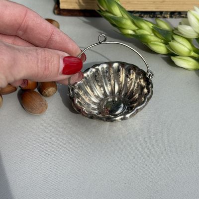 Ситечко для чая 6 см серебрение 