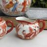 Молочник Гейши за столом терракота 180 мл фарфор Япония