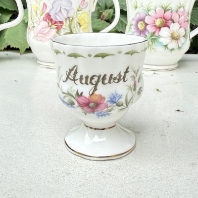 Подставка для яйца Royal Albert 12 месяцев Август 6 см Англия