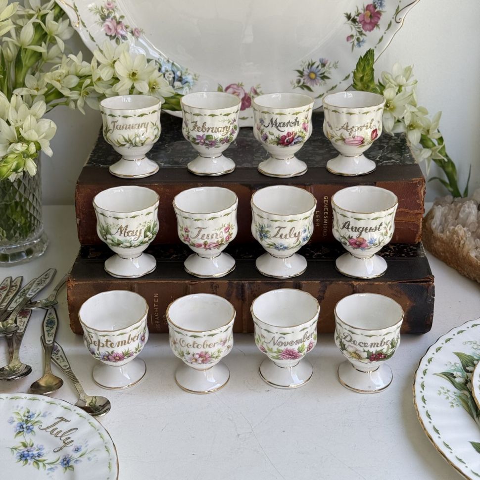 Подставка для яйца Royal Albert 12 месяцев Август 6 см Англия