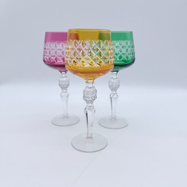 Бокал Anna Hutte набор Арлекин 3 шт. 300 мл накладной хрусталь Германия