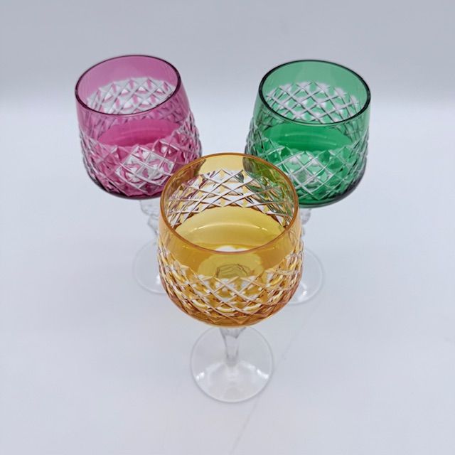 Бокал Anna Hutte набор Арлекин 3 шт. 300 мл накладной хрусталь Германия