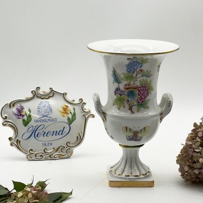 Ваза формы Медичи Herend Victoria pattern 25 см Венгрия