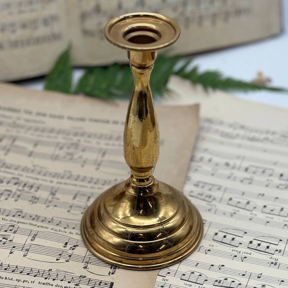 Подсвечник на одну свечу Mecap 20 см Бельгия