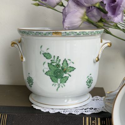 Ваза кашпо Herend Apponyi Chinese Bouquet 17 см Венгрия